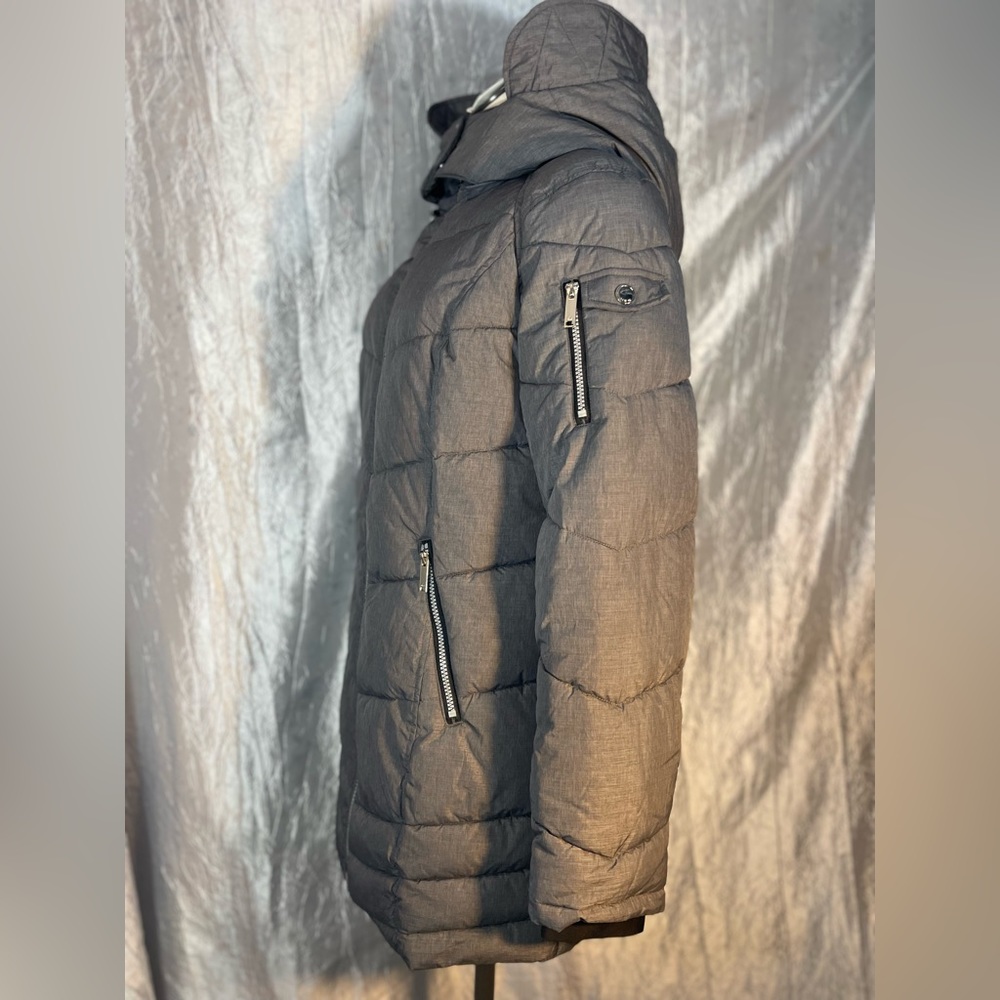 Hfx Performance Winter Long Puffer Jacket With Fa… - image 8